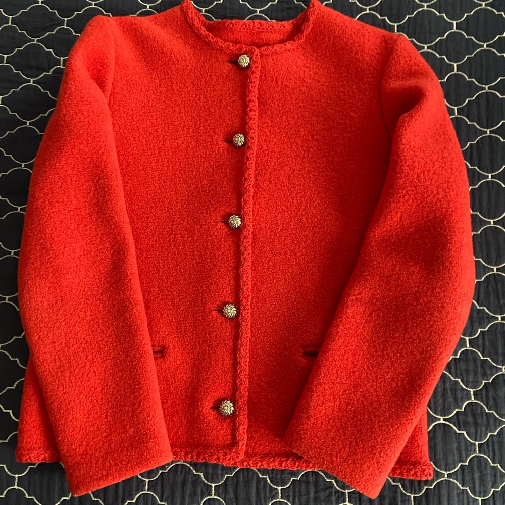 Vintage German made Wool(boiled) woman’s jacket